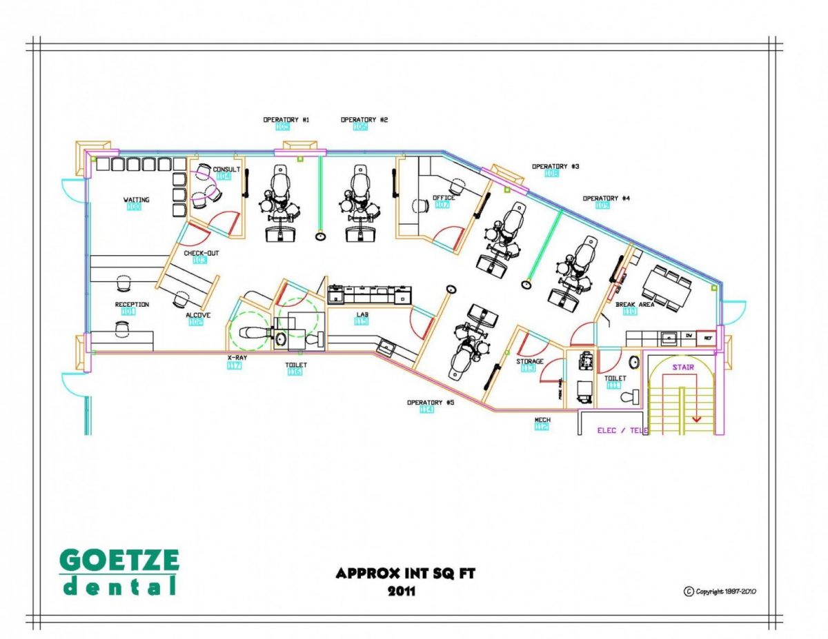 Dental Clinic Floor Plan With Dimensions At Aiden Scurry Blog